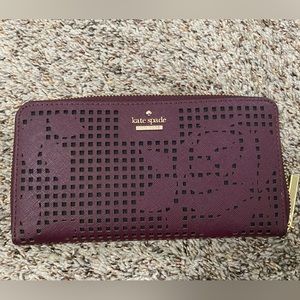 Kate Spade Large Wallet with Zipper